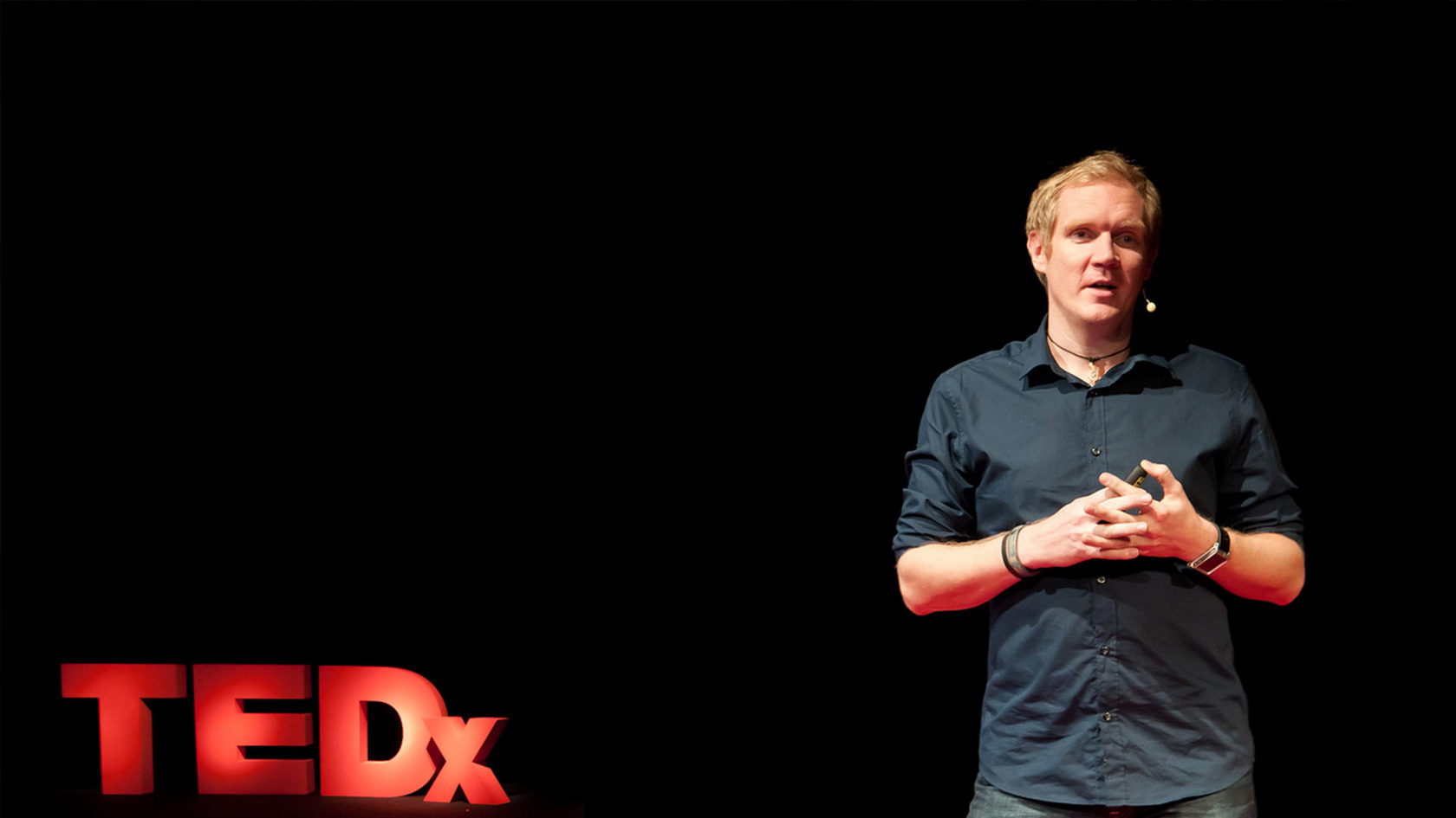 At TEDx event