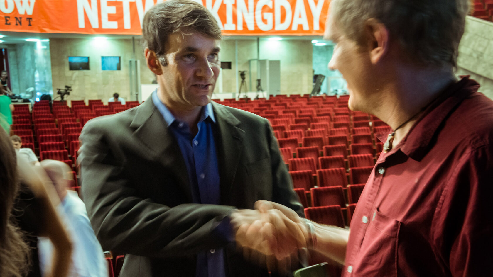 With Keith Ferrazzi