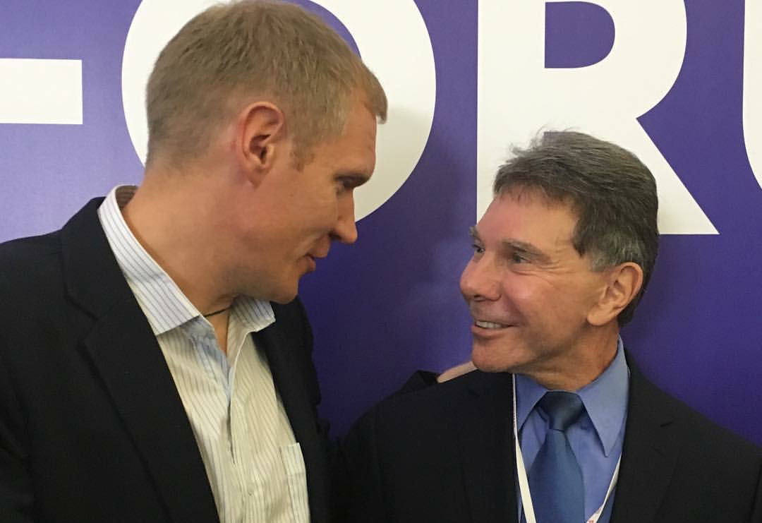 With Robert Cialdini